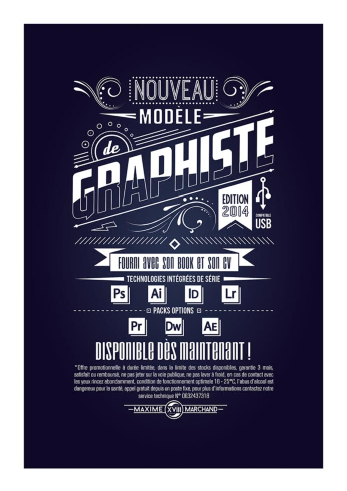 CANDIDATURE GRAPHISTE